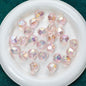 Faceted Iridescent Resin Beads 16mm Mixed Colors 10pcs 8