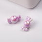 UV Plating Round Acrylic Beads 21mm Candy Colors 50pcs 4