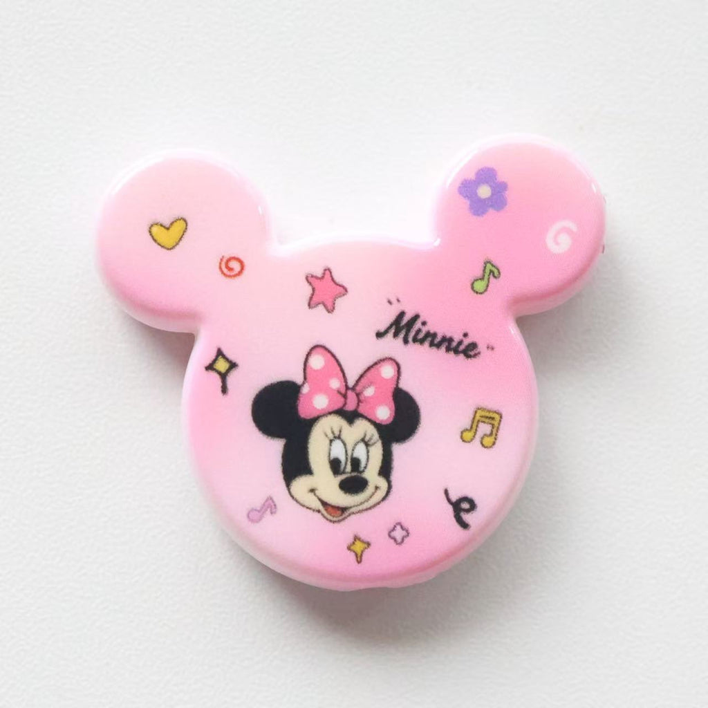 Mickey Big Head Acrylic Beads 38x33mm Colorful Mixed 20pcs 6