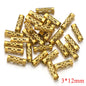 Stainless Steel Tube Metal Beads 8mm 12mm Hollow Patterned 20pcs 7