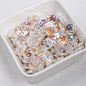 Baroque Irregular Heart Acrylic Beads 14mm Imitation Pearl 20pcs 6