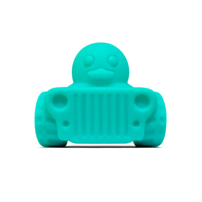 Silicone 3D Focal Beads Tank Duck Sitting in Tank 20pcs 13