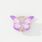 Lively Gradient Butterfly Acrylic Beads 30mm Pastel Ombre 10pcs 5