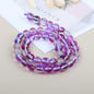 Mermaid Round Glass Beads 6mm Matte Pastel Jewel Tones 40pcs 18