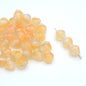 Glitter Powder Lantern Resin Beads 10mm Shimmering Colors 20pcs 10
