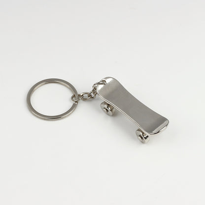 Metal Mini Kick Scooter Keychain Colorful Athletic Charm 6