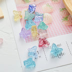 Czech Glass Beads Butterfly 13x10mm Glow In The Dark Pastel 10pcs 2