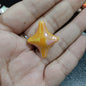 UV Plating Cross Shaped Star Acrylic Beads 25mm Glossy Colorful 100pcs 6