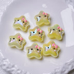 Luminous Hello KT Star Acrylic Beads 20mm Assorted Colors 10pcs 4