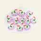 Silicone Focal Beads Cloud Unicorn Sleeping Pose 20pcs 12