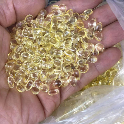 Transparent Czech Glass Teardrop Glass Beads 6 9mm 1000pcs 9