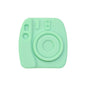 Silicone Focal Beads Camera Solid Color Embossed 20pcs 9
