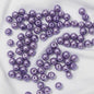 Pearl Round Glass Beads 10mm Luminous Mixed Colors 40pcs 13