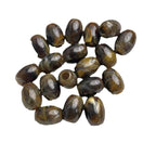 Vintage Elliptical Acrylic Beads 17mm Enamel Large Hole 200pcs 5