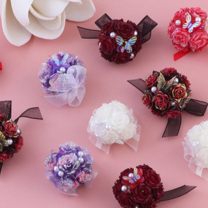 Embellished Bubblegum Beads 20mm Bow Floral Pearl Butterfly 10pcs 3