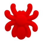 Silicone Focal Beads Spider Solid Color Smooth Texture 20pcs 4