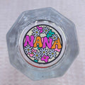 Silicone Focal Beads NA Garden Flower Round Design 20pcs 6
