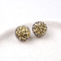Flocking Leopard Acrylic Round Beads 15mm Colorful Mixed 20pcs 10