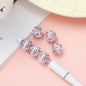 Round Rhinestone Beads 16mm Clustered Crystal Alloy 10pcs 9