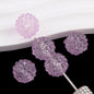 Transparent Glow In The Dark Resin Bubblegum Beads 16mm Textured 20pcs 10