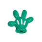 Colorful Mickey Gloves Acrylic Beads 18mm 20pcs 16