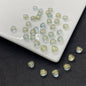 Czech Glass Beads Small Heart 6mm Peach Color 100pcs 23