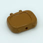 Painted TV Acrylic Beads 29mm Glossy Baked Finish 10pcs 11