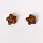 Lampwork Glass Beads Star 15mm Vintage Foil Filled 50pcs 13
