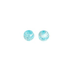 Striped Resin Beads 10/12mm Round Jelly Colors 30pcs 5