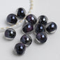 Shimmer Crystal Resin Beads 12mm Round Glossy Mixed Colors 40pcs 8