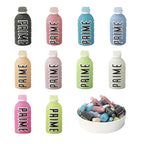 Silicone 3D Focal Beads Luminescent Energy Bottle With PAIME Text