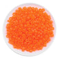 Transparent Acrylic Seed Beads 9mm Large Hole Colorful 100pcs 13