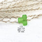 Matte Square Acrylic Beads 10-12mm Tetris Shape Mixed Colors 50pcs 15