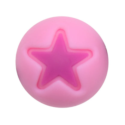 15mm Heart Silicone Beads Multi Color Layered Two Tone Matte 50pcs 20