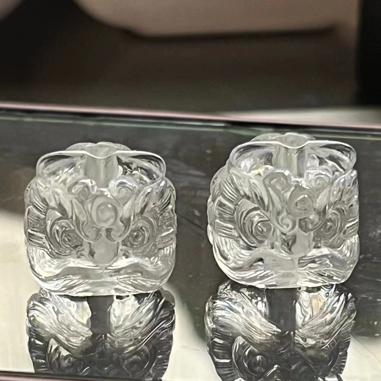Glossy Dancing Lion Shaped Resin Beads 16mm 50pcs 4