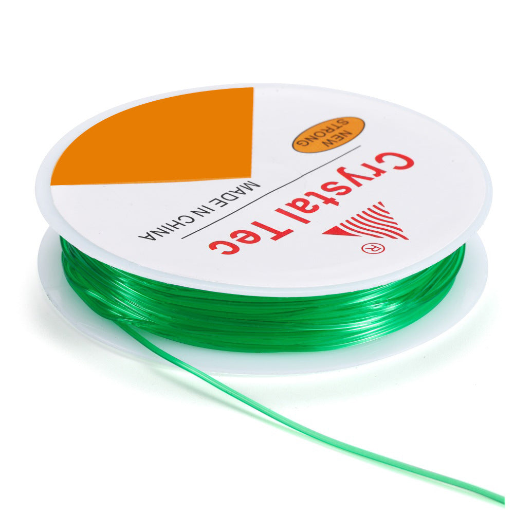 Clear Elastic TPU Thread 0.6mm Diameter 10m Length 6pcs 8