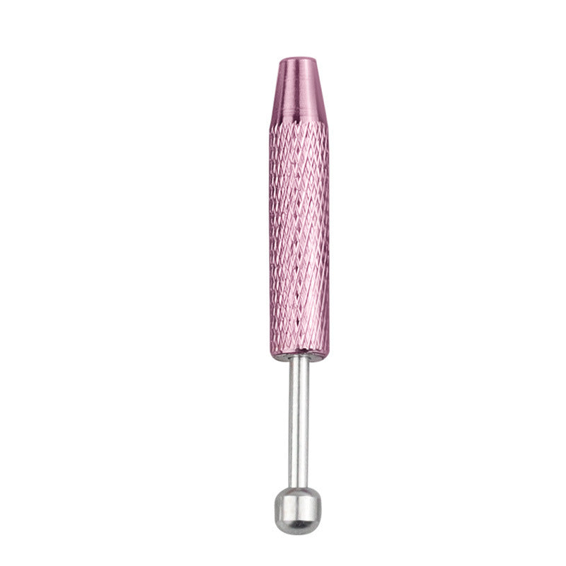 Stainless Steel 4-Prong Claw Tweezers Multi Colored Knurled Grip 3pcs 11