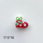 Hand Painted 3D Christmas Lampwork Glass Beads Snowman Santa Motifs 1pc 13