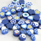 Cartoon Pattern Clay Beads 10mm Multicolor Polymer 200pcs 12