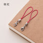 Colorful Phone Strap Keychain Mini Lobster Clasp Nylon Cord 50pcs 13
