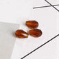 Faceted Teardrop Glass Beads 8x11mm Transparent Mixed Colors 10pcs 7