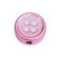 Plating Star and Heart Button Acrylic Beads 11mm Assorted Colors 50pcs 28