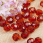 Faceted Clear Bubblegum Beads 20mm Translucent Chunky Acrylic 110pcs 16