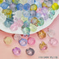 Big-Head Labub Glass Beads 17mm Translucent Rabbit Shape 25pcs 6