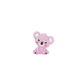 Silicone Focal Beads Animal Koala Tilted Head 20pcs 5