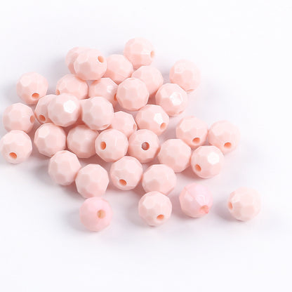 Glow Faceted Acrylic Beads 7mm Glow In The Dark 150pcs 14