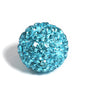 Clay Ball Rhinestone Beads 16mm Mixed Solid and AB Colors 20pcs 12