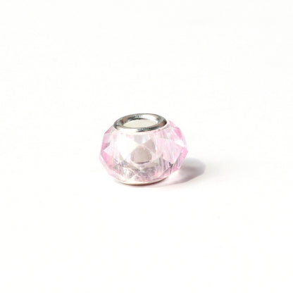 Acrylic Facet Spacer Beads 14mm Large Hole 100pcs 9