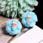 Embellished Bubblegum Beads 20mm Labub Rose Cluster Polymer Clay 5pcs 11