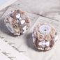 Floral Bubblegum Beads 20mm Bow Rose Cluster Polymer Clay 5pcs 13
